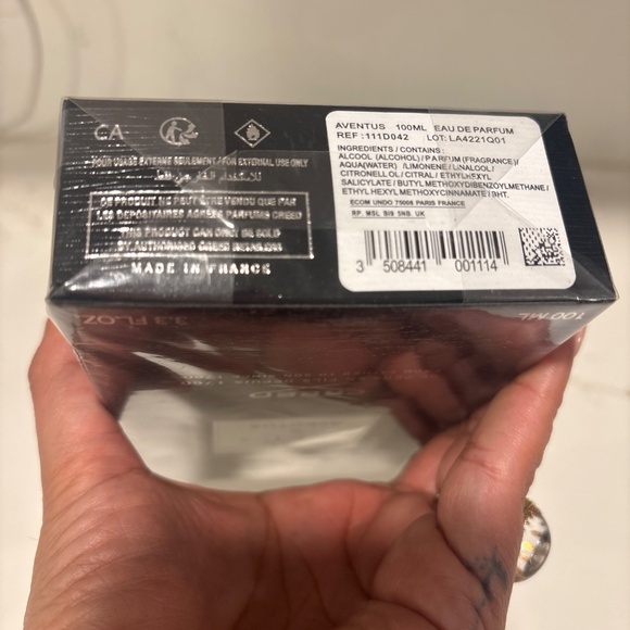 Aventus Creed 3.3 oz 100 ml Eau De Parfum Men New In Box SEALED - Picture 5 of 8